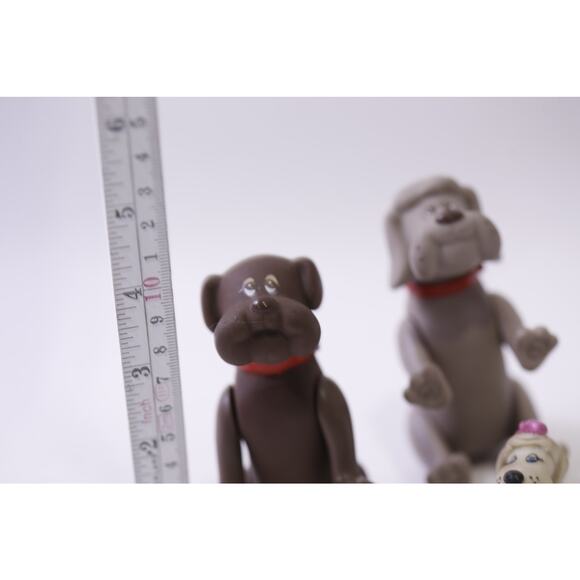 Pound Puppies, Poseable, PVC Figurine, Lot, Tonka, Vintage Toy, ~ 251107-WH 1395 - Picture 3 of 4